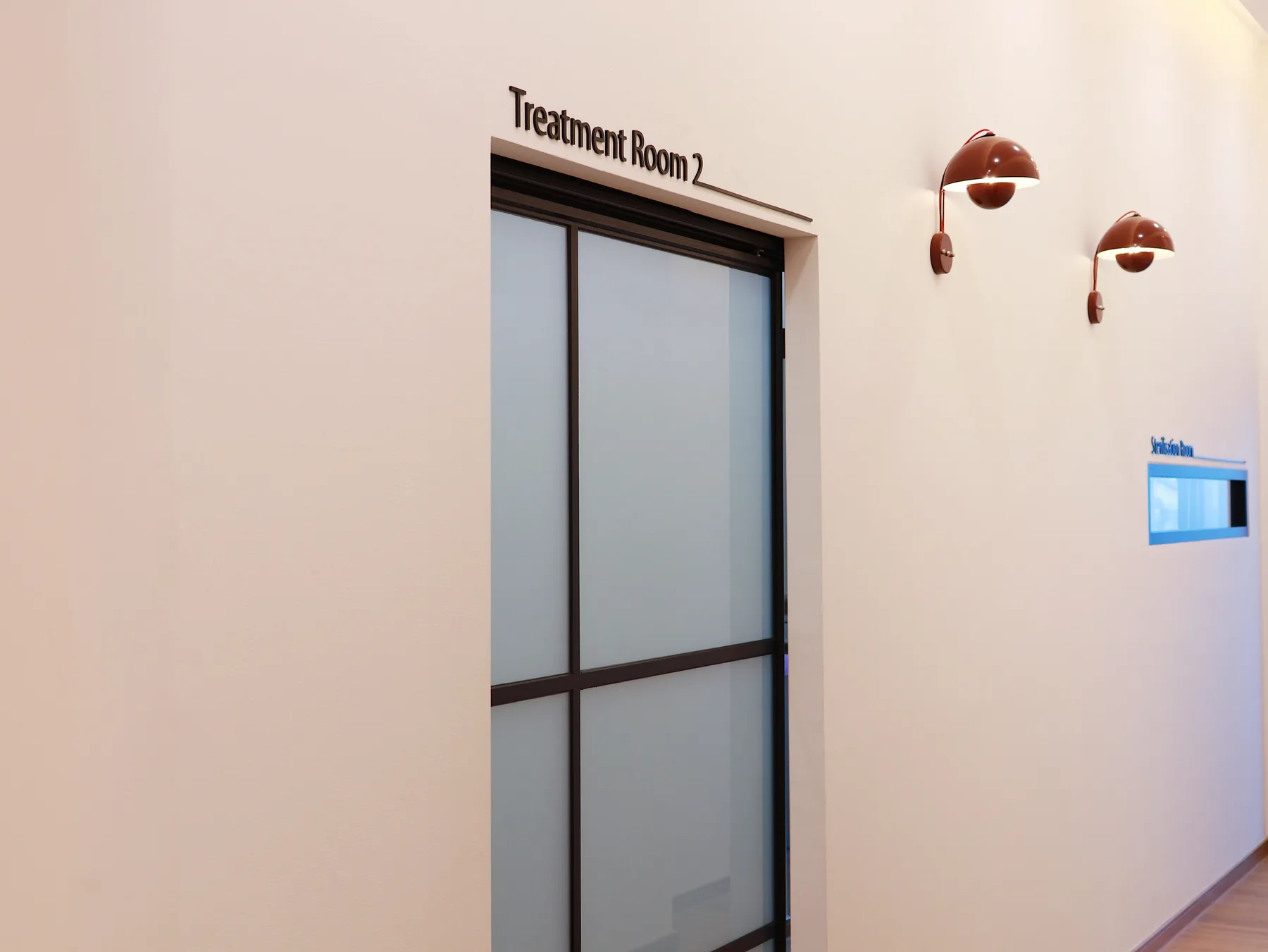 Glow Dental treatment room hallway