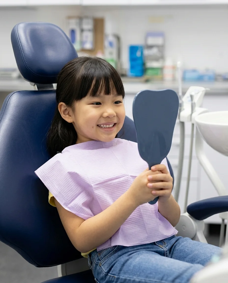 Pergigian kanak-kanak diterangkan di Glow Dental
