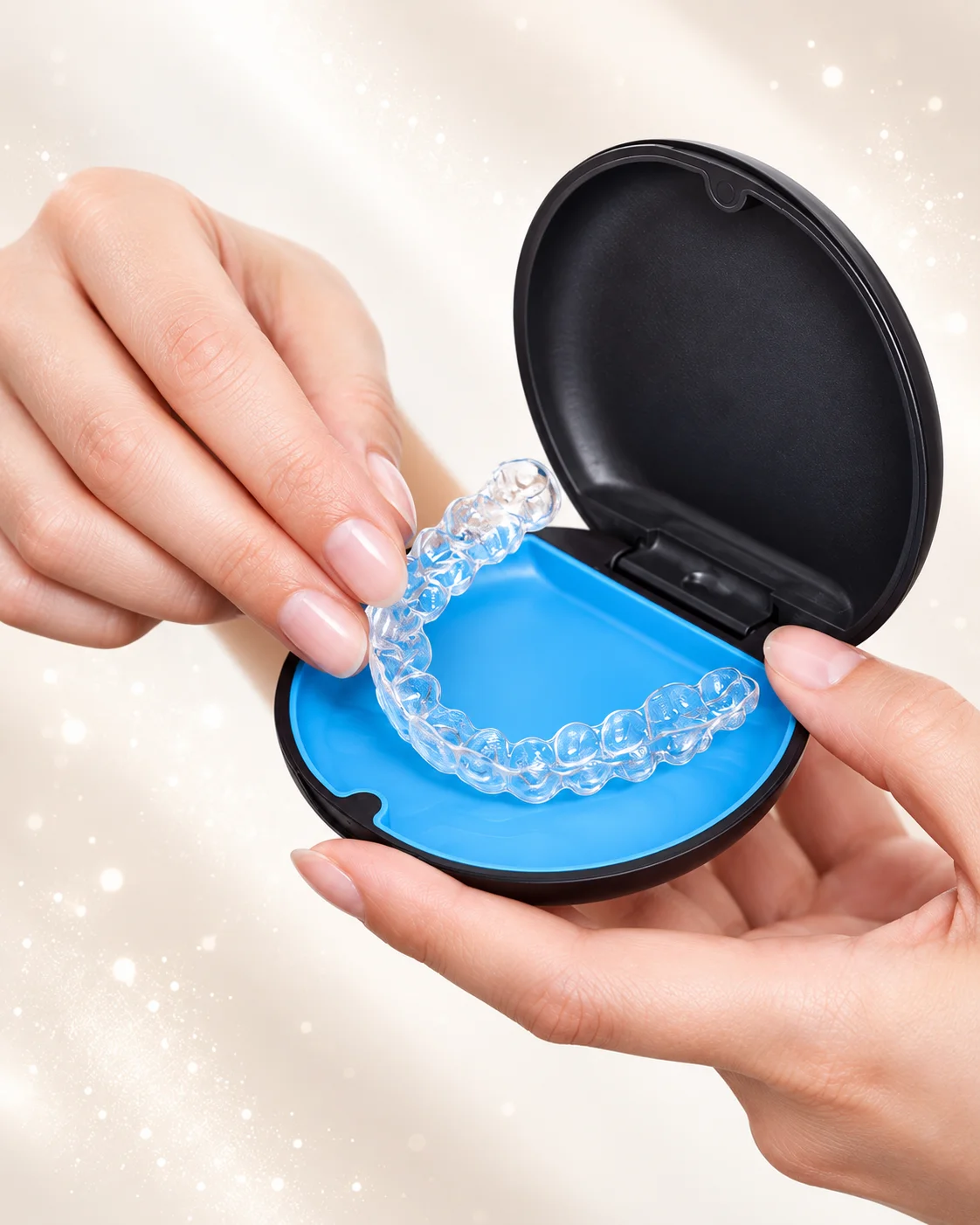 Clear aligners explained at Glow Dental