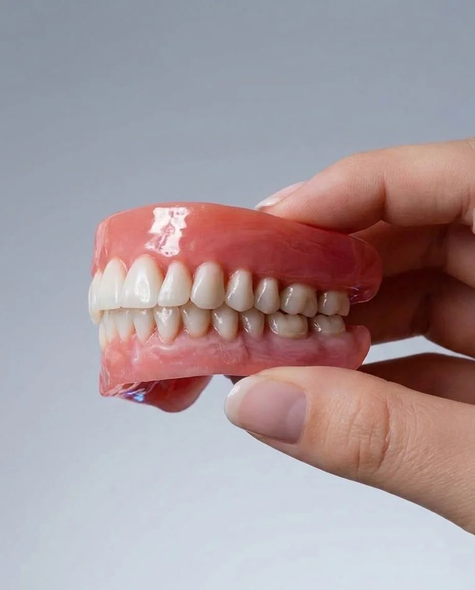 Hasil gigi palsu di Glow Dental
