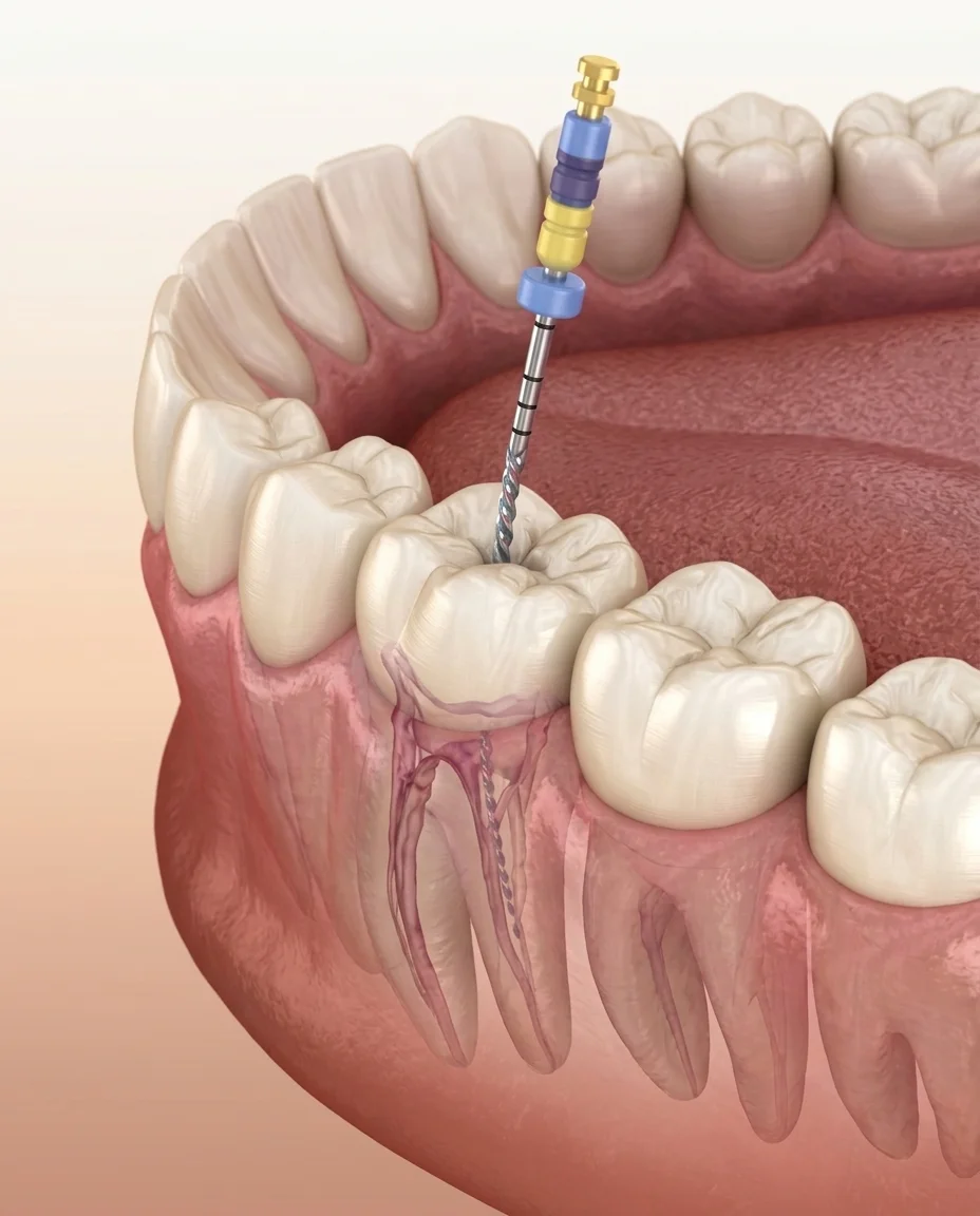 Root canal treatment explained at Glow Dental