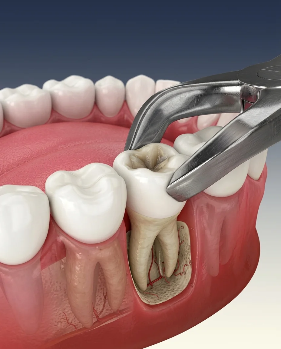 Tooth extraction explained at Glow Dental