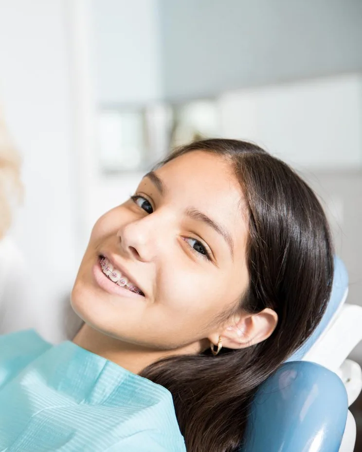 Oasis International School student visiting Glow Dental